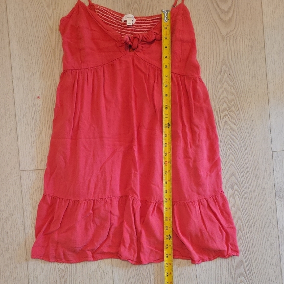 Becaal Redish Coral Mini Dress - Picture 8 of 8